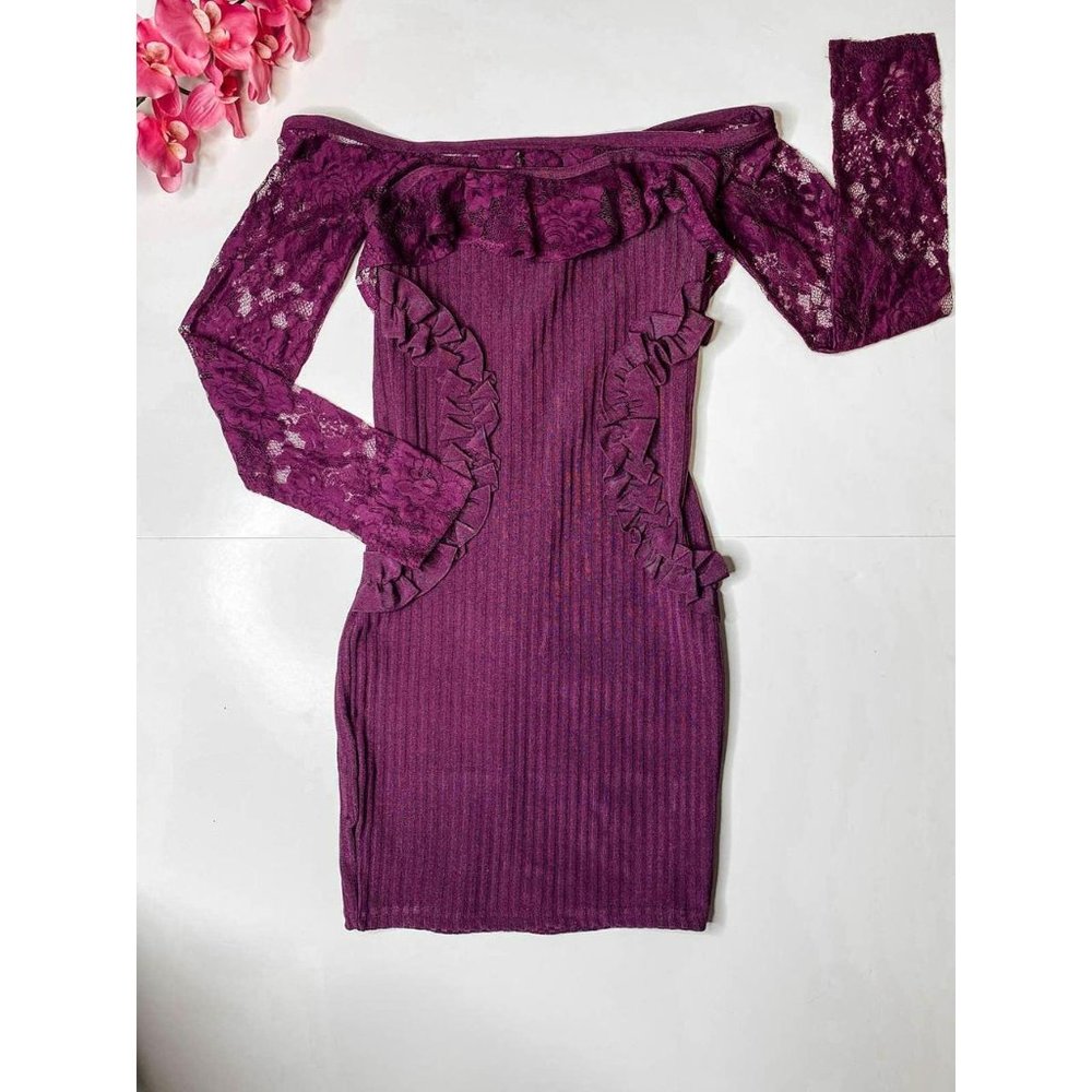 christinakingsly-ribbed-bandage-strapless-dress-with